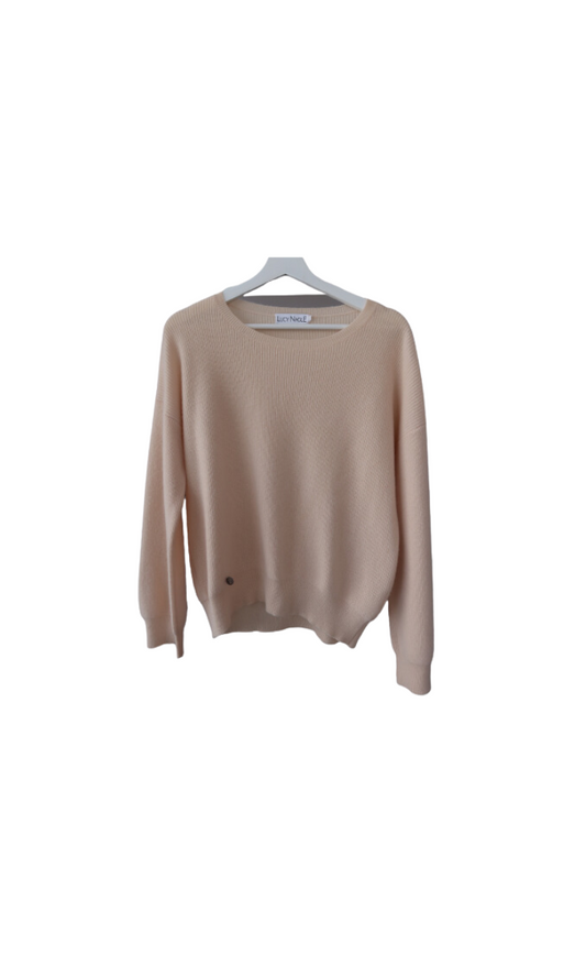 Lucy Nagle Beige Sweater Size XS